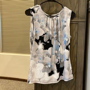 Calvin Klein floral blouse, size medium